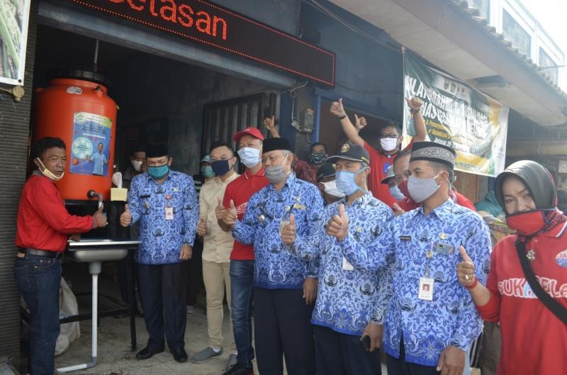 Melawan Covid-19, Wakil Bupati Semarang, Anggota Komisi B DPRD Kab. Semarang, dan Dirut PDAM Pasa